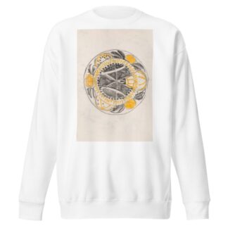 Ontwerp voor een gedenkbord ter gelegenheid van de inhuldiging van Koningin Wilhelmina by Carel Adolph Lion Cachet Sweatshirt