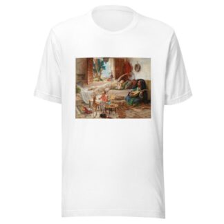 An Afternoon in Algiers by Frederick Arthur Bridgman T-Shirt