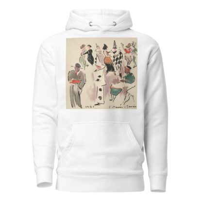 Artists’ Ball; Pierrot, Harlequin, and Dancers by Joaquín Torres-García Hoodie