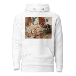 An Afternoon in Algiers by Frederick Arthur Bridgman Hoodie