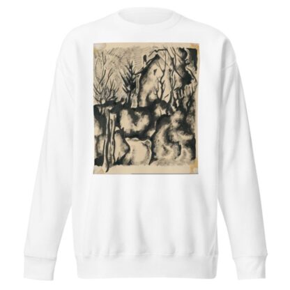 Dom v záhrade by Konštantín Bauer Sweatshirt