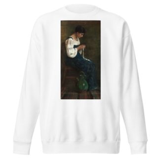 Capri Lace Maker by George B. Butler Sweatshirt