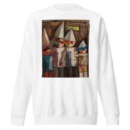 Carnival of children with a flag by Tadeusz Makowski Sweatshirt