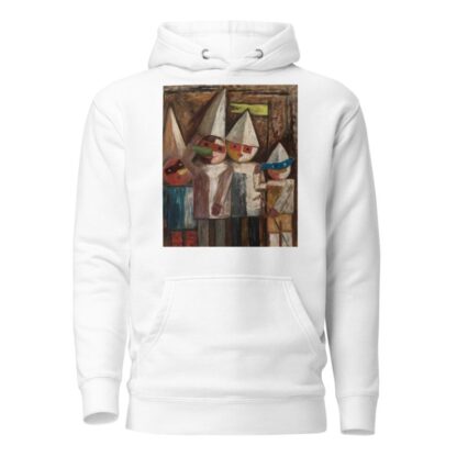 Carnival of children with a flag by Tadeusz Makowski Hoodie