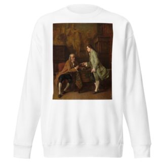 The letter of recommendation by Benjamin-Eugène Fichel Sweatshirt