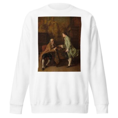 The letter of recommendation by Benjamin-Eugène Fichel Sweatshirt
