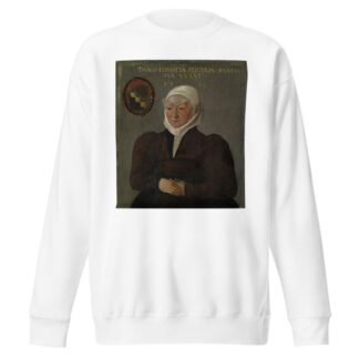 Portrait of Elisabeth Peyer of Schaffhausen by Abel Stimmer Sweatshirt