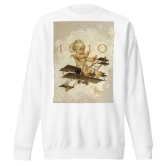 New Years 1910 by Joseph Christian Leyendecker Sweatshirt