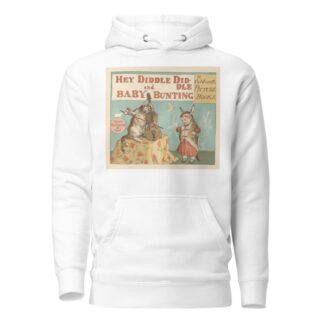 Hey Diddle Diddle and Baby Bunting Pl.1 by Randolph Caldecott Hoodie