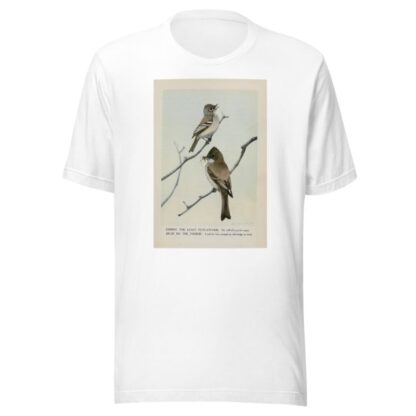 Chebec the Least Flycatcher, Dear Me the Phoebe by Louis Agassiz Fuertes T-Shirt