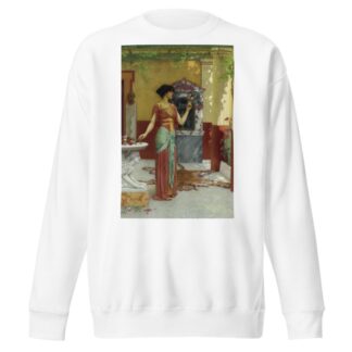 The Bouquet 1899 by John William Godward Sweatshirt
