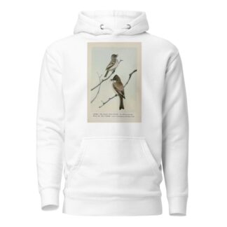 Chebec the Least Flycatcher, Dear Me the Phoebe by Louis Agassiz Fuertes Hoodie