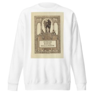 Hiram Royal Mallinson by Elisha Brown Bird Sweatshirt