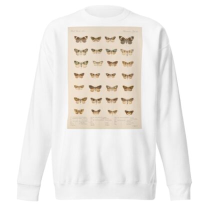 Insecta Lepidoptera-Heterocera Pl 056 by Frederick DuCane Godman Sweatshirt