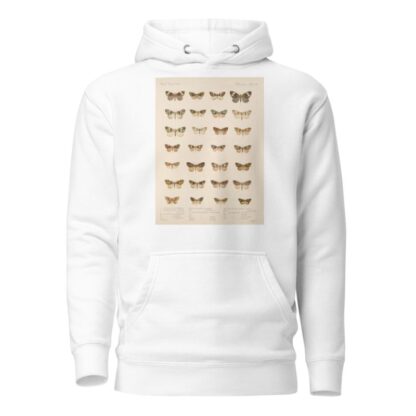 Insecta Lepidoptera-Heterocera Pl 056 by Frederick DuCane Godman Hoodie