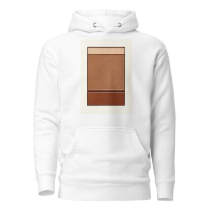 Gradated Tones of Broken Red. An example of the Small Interval in Colour by James Ward Hoodie