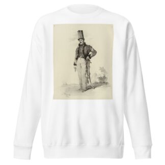Maréchal des logis de Hussards by Eugène Devéria Sweatshirt