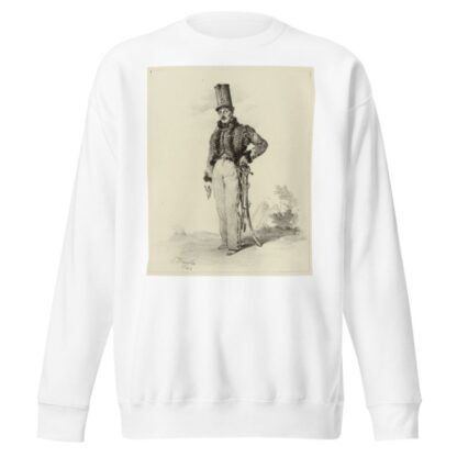 Maréchal des logis de Hussards by Eugène Devéria Sweatshirt