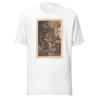 Monnik in studeercel by Johannes Josephus Aarts T-Shirt