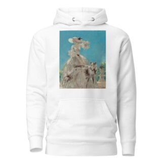À Versailles by Louis Icart Hoodie