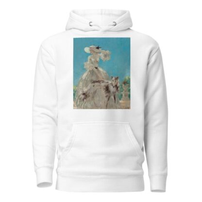 À Versailles by Louis Icart Hoodie