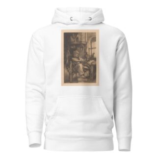 Monnik in studeercel by Johannes Josephus Aarts Hoodie