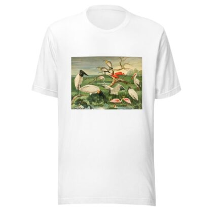 Cegonhas, Guarás, Colhereira by Emil August Göldi T-Shirt