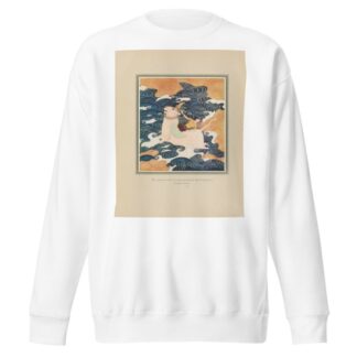 He scampered across the sand and plunged right in among the foaming billows by Edmund Dulac Sweatshirt