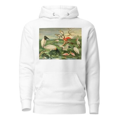Cegonhas, Guarás, Colhereira by Emil August Göldi Hoodie