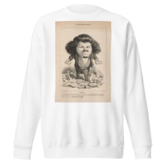 Pagnerre. Former member of the Provisional Government, and . . . From the Comic Almanach by Honoré Daumier Sweatshirt