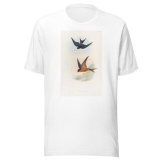 Ceylonese Mosque-Swallow by John Gould T-Shirt