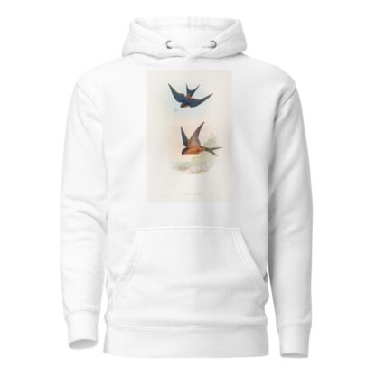 Ceylonese Mosque-Swallow by John Gould Hoodie