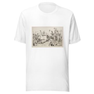 A Roman victory parade, with the Trusts in the front and ‘Queen Rose’ by William Henry Walker T-Shirt