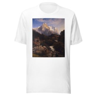 The Wetterhorn by Johann Wilhelm Schirmer T-Shirt