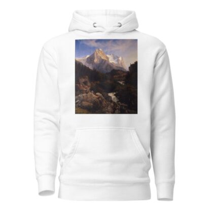 The Wetterhorn by Johann Wilhelm Schirmer Hoodie