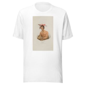 MISH-SHA-QUAT or the Clear Sky; A Chippeway Chief by James Otto Lewis T-Shirt