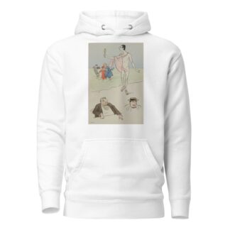 le baron Maurice de Rothschild, Edmond Dreyfus , M Cahen by Georges Goursat (Sem) Hoodie
