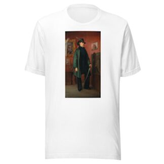 The Painter as a Revolutionary with Glove and Sword set in an interior by Anonymous T-Shirt