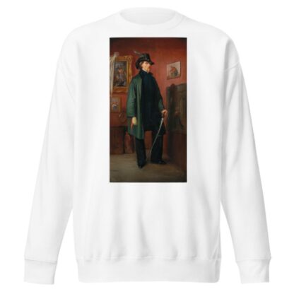 The Painter as a Revolutionary with Glove and Sword set in an interior by Anonymous Sweatshirt
