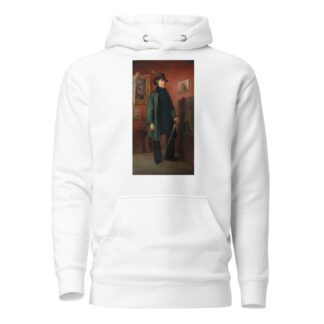 The Painter as a Revolutionary with Glove and Sword set in an interior by Anonymous Hoodie