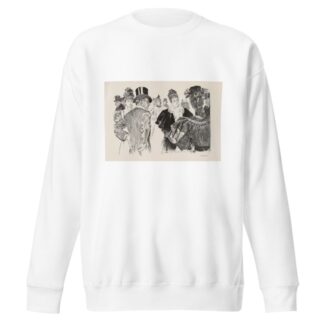 On Bond Street by Charles Dana Gibson Sweatshirt