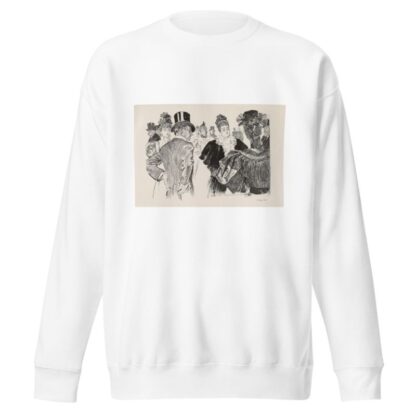 On Bond Street by Charles Dana Gibson Sweatshirt