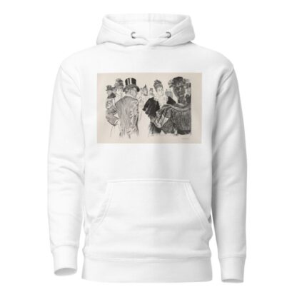 On Bond Street by Charles Dana Gibson Hoodie