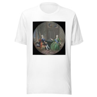 King Gustavus III and Catherine II of Russia in Fredrikshamn by Cornelius Hoeyer T-Shirt
