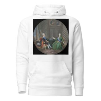 King Gustavus III and Catherine II of Russia in Fredrikshamn by Cornelius Hoeyer Hoodie