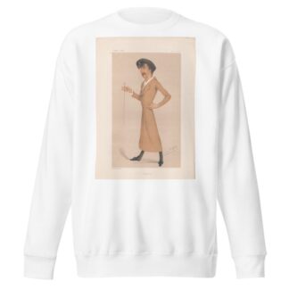 Artists. ‘a symphony’. Mr. James Abbott McNeill Whistler. 12 January 1878 by Leslie Matthew Ward Sweatshirt