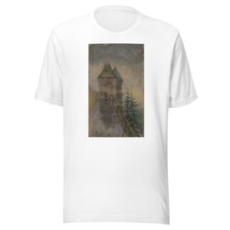 Entrance to the castle by Ladislav Mednyánszky T-Shirt
