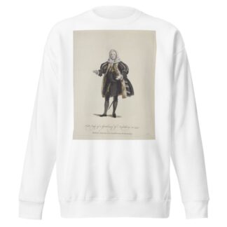 Full dress of a gentleman of Nuremberg in 1755. Habit de cérémonie d’un gentilhomme de Nuremberg. by Charles Grignion Sweatshirt