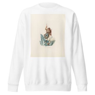 Chasseur de Chamois by Gabriel Lory the Younger Sweatshirt