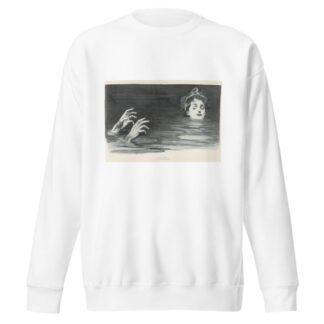 In the swim by Charles Dana Gibson Sweatshirt